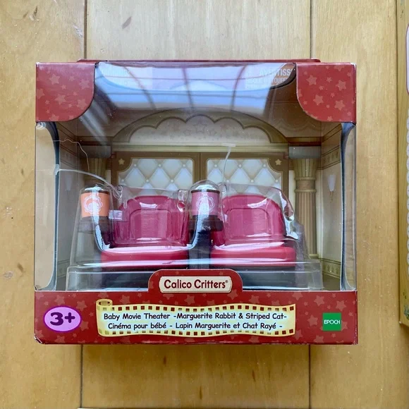 Calico Critters Accessories Dioramas Set of 5 - Picture 3 of 5